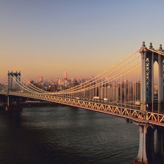Brooklyn Bridge, NY.