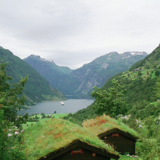 Norwegian cruises typically travel along the country's stunning west coast.