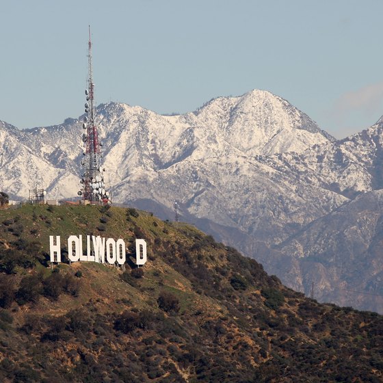 The Hollywood Sign is not easy to shoot.