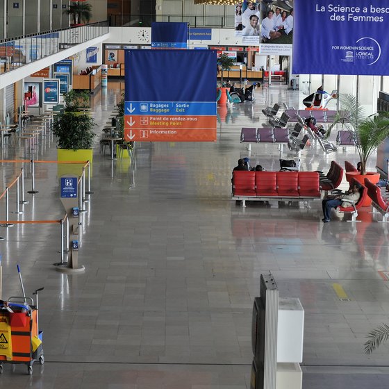 Orly is the older of Paris's two airports.