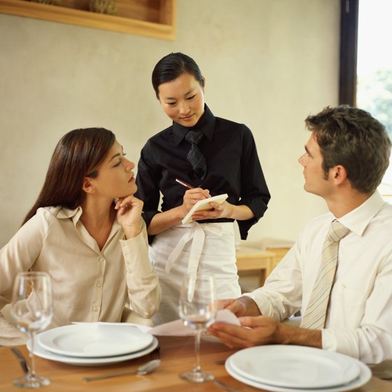 Effective upselling begins with knowledgeable waitstaff.