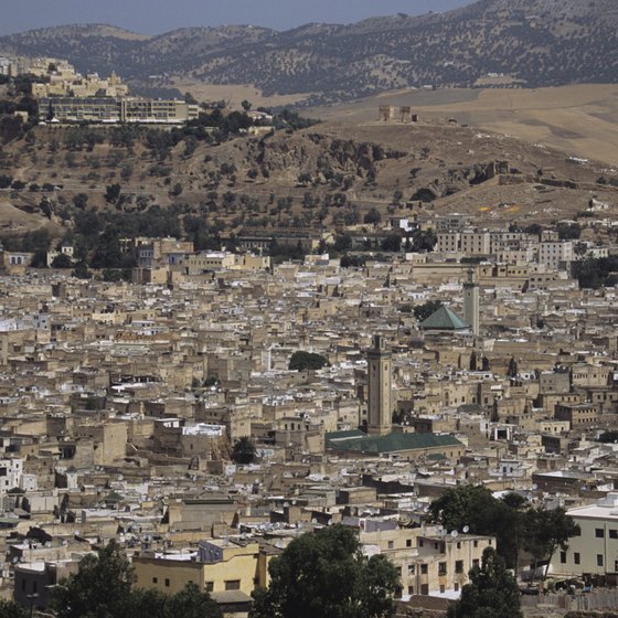 Visit Morocco's major cities, including Fez, by train.