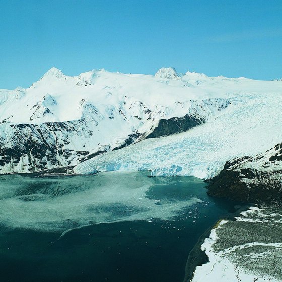 Moose Pass offers a gateway to Seward and its tours of glaciers, including Aialik Bay.