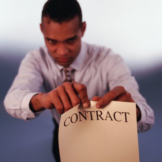You have to honor employee contracts, even if you fire your staff.