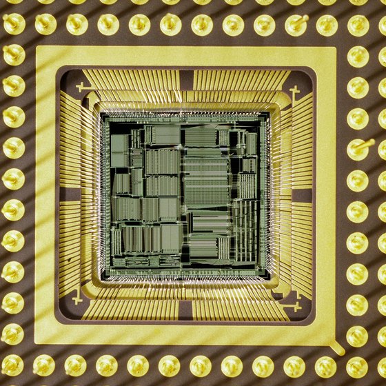 Microprocessors are the brains of computers.