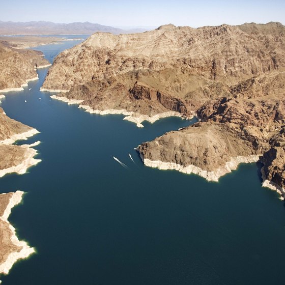 Lake Mead's meandering shoreline, open water and plentiful fishing holes lure avid outdoor enthusiasts.