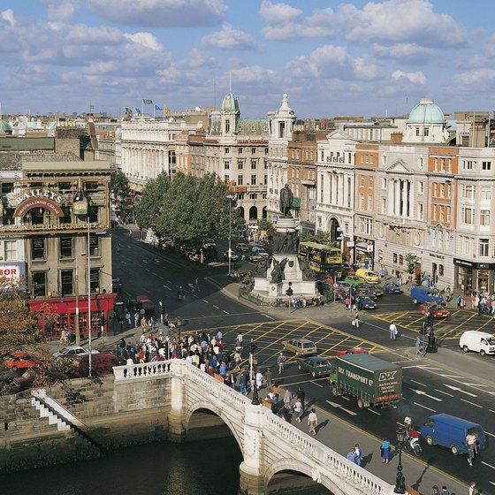 Begin and end your stay in historic Dublin.