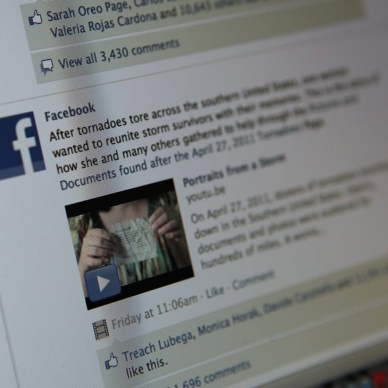 Placing a link in your Facebook status update helps expand the discussion.