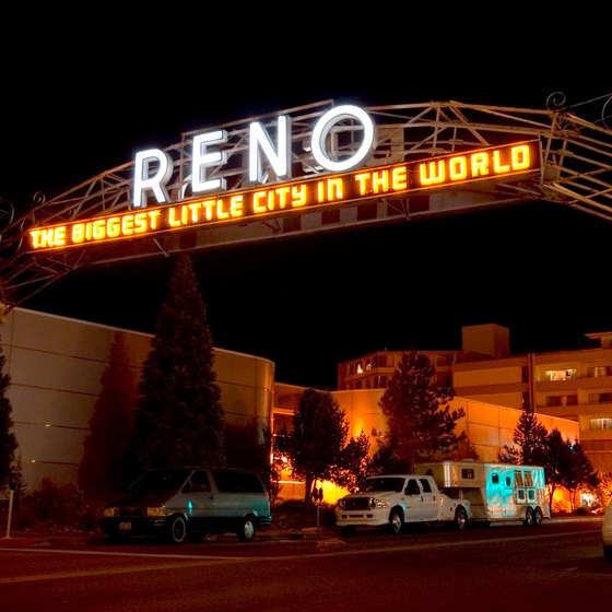 Reno maintains a small-city feel in an elegant marriage of natural surroundings and casino lights.