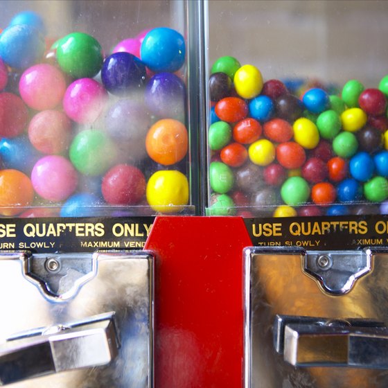 Vending machines with novelty candies appeal to teens.