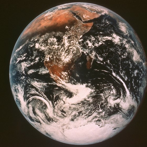 The SmartGlobe contains an array of information about planet Earth.