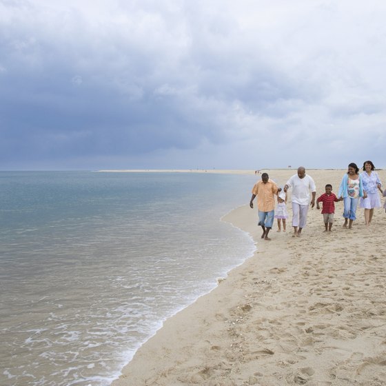 Grand Bend's main attraction is 30 continuous miles of white sand beach.