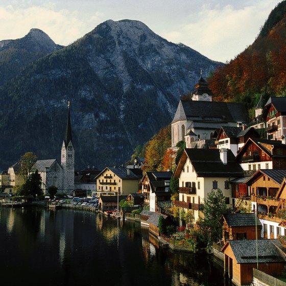 Find less expensive ways to enjoy small-town European charm in Hallstatt, Austria.