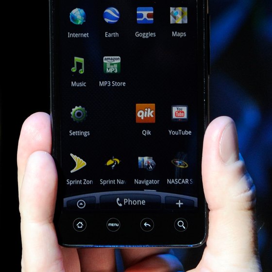 You can quickly record the screen on an HTC EVO phone.