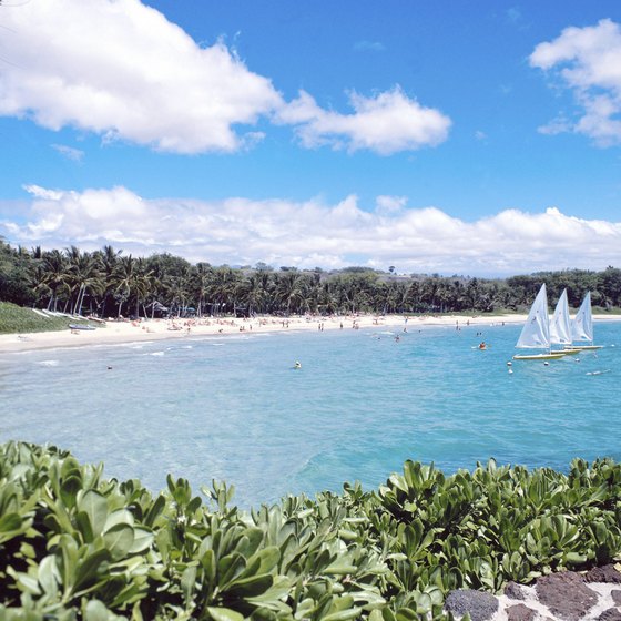Kaunaoa, or Mauna Kea beach: A favorite snorkeling spot on Hawaii Island.
