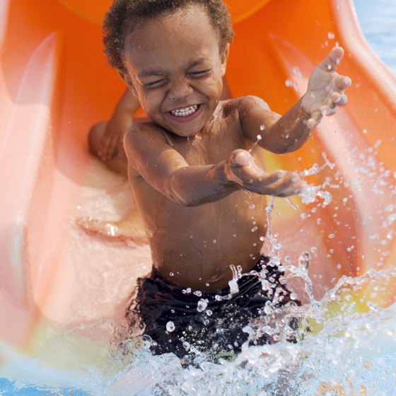You can find water slides for all ages in Fox Valley.