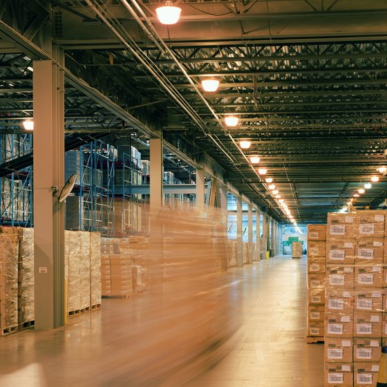 Locations and sizes of warehouses are affected by the geographic scope of a business.