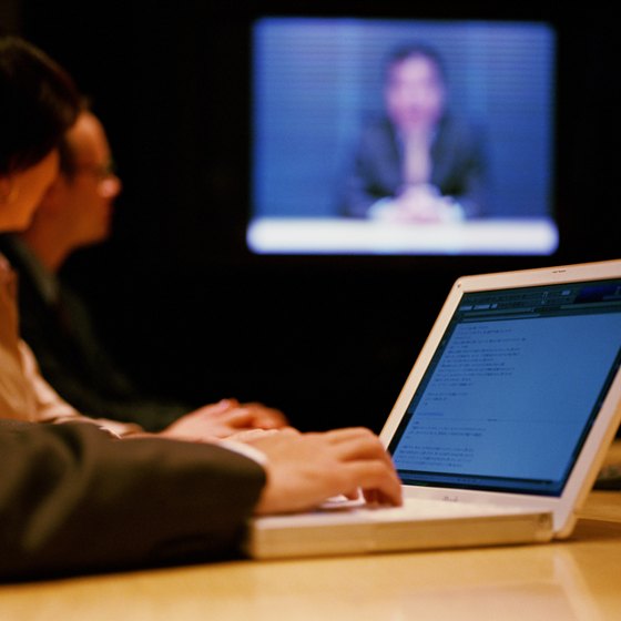 Virtual meetings can incorporate employees from multiple locations.