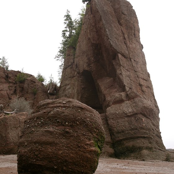 A rugged coastline is one of New Brunswick's attractions.