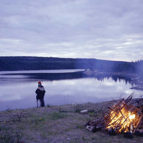Spend a night at a backcountry campsite for peace and seclusion.