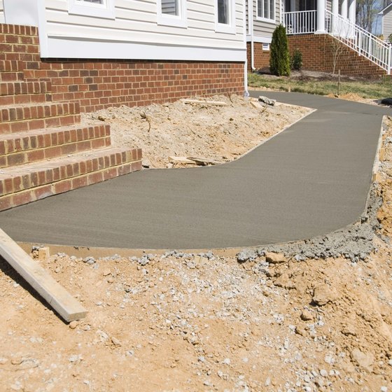 Use advertising to focus on your company's competence in concrete laying skills.