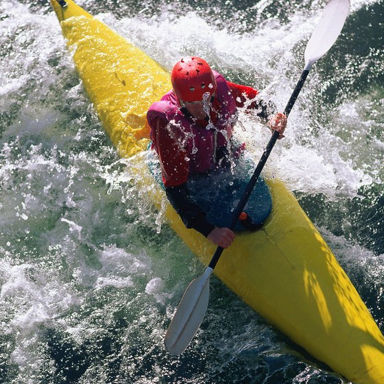 Bring expert skills for paddling Richland Creek.