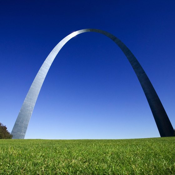 The Gateway Arch is about four miles from the hospital in the heart of downtown.