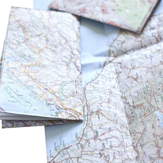 Use a road map if you don't have GPS.