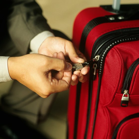 TSA approved travel locks allow for agents to open your luggage without damaging the lock.