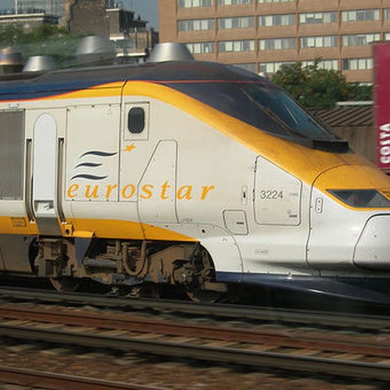 Eurostar travels between England and France.