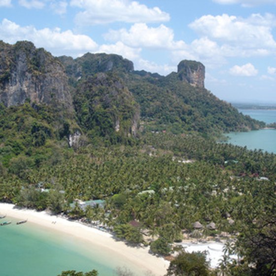 Hills, trails and beaches await motorcycle tourists in Thailand.