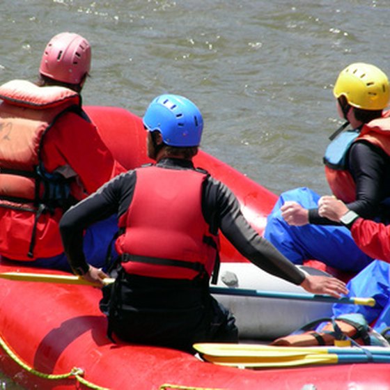 The Ocoee River is a popular whitewater rafting destination.
