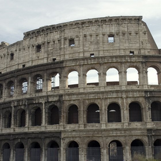 The Colosseum is part of the rich culture and traditions in Rome.