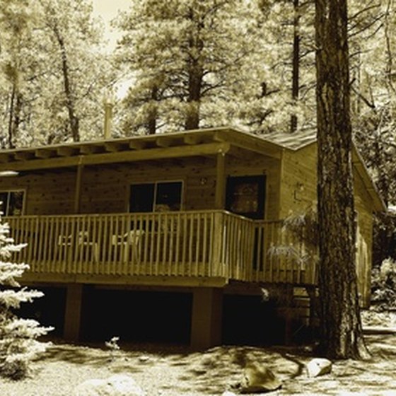 Youth retreat cabins offer a variety of amenities.