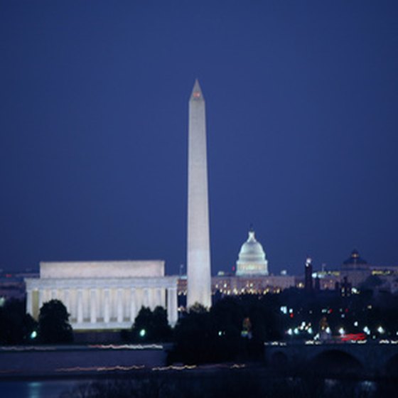 Most every tour group in Washington, D.C., features a nighttime tour.