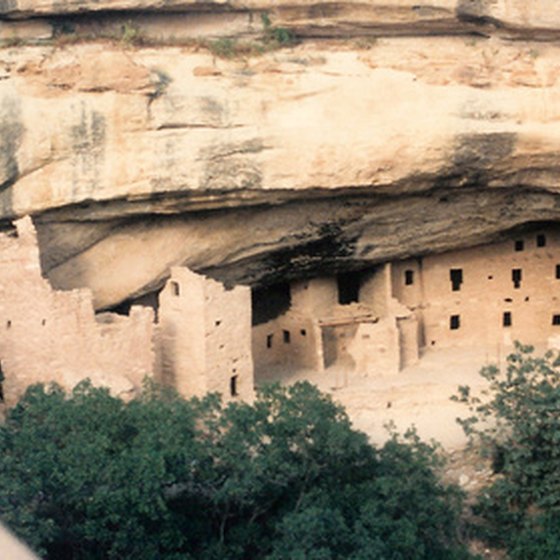 Gila Cliff Dwellings National Monument in New Mexico.