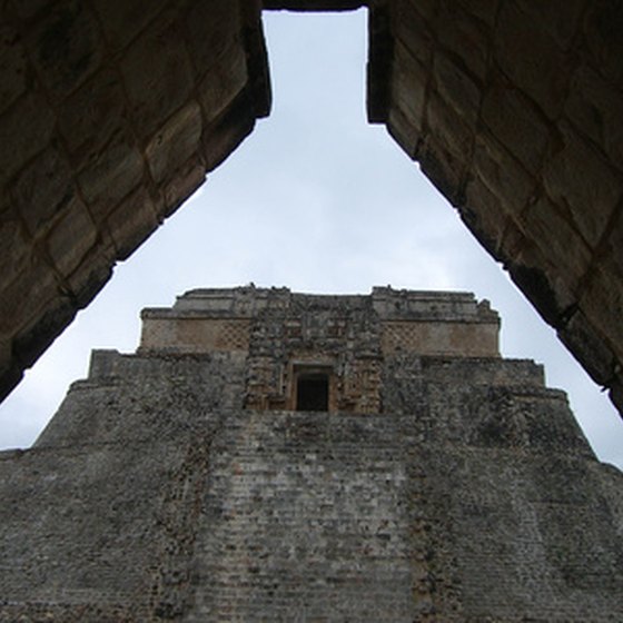 Near Merida is the archaeological site of Uxmal, one of the great cities of the Mayan empire.