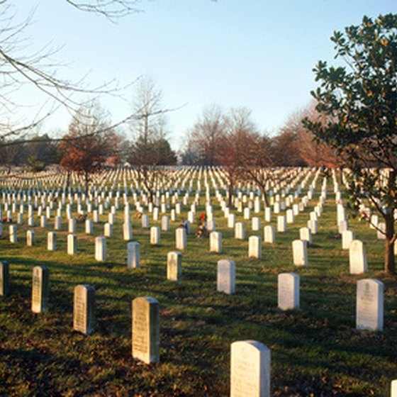 Visit Arlington National Cemetery when staying near Key Bridge, VA.