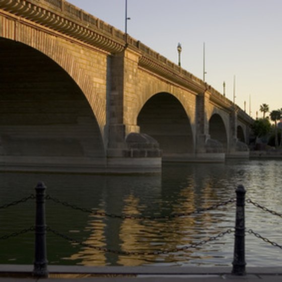 The London Bridge in Lake Havasu City, Arizona