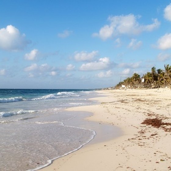 A beach location south of Cancun, Mexico's Maya Riviera is popular amongst families.