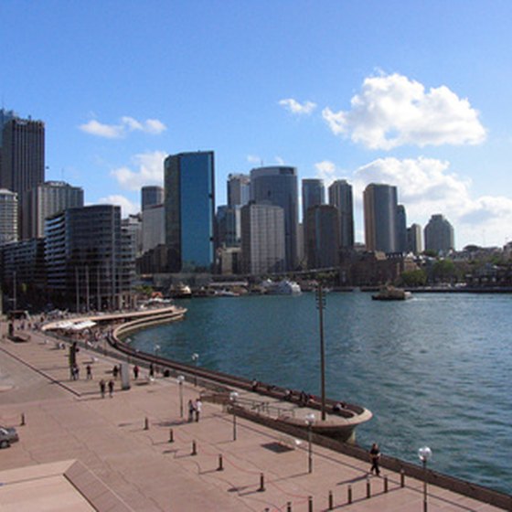 A ferry boat ride of picturesque Sydney Harbor is a must for visitors.