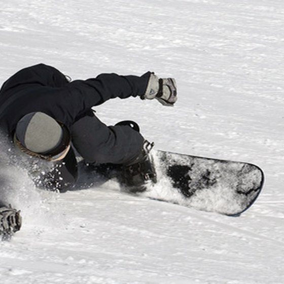 Snowboarding is a welcome activity at all Seattle-area ski resorts.