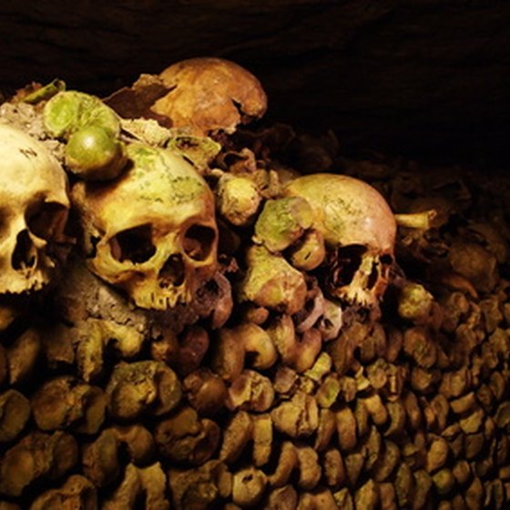 Rome's catacombs are ancient underground cemeteries.