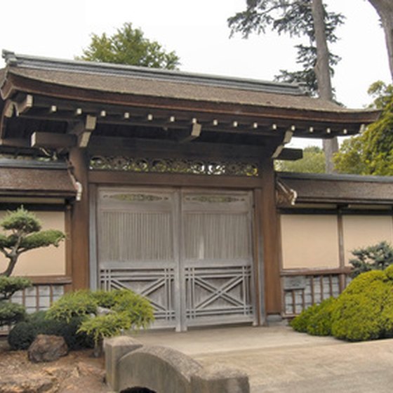 The Japanese Tea Garden is a feature of Golden Gate Park.