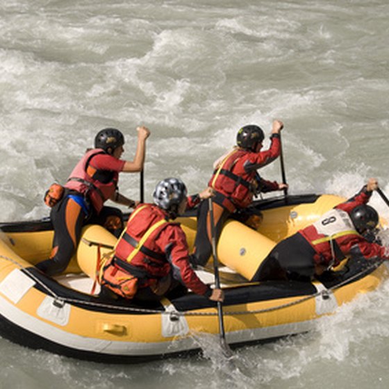 Colorado offers abundant opportunities for white water rafting.