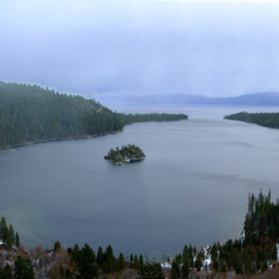 Many resorts in Tahoe provide private balconies with views of Lake Tahoe.