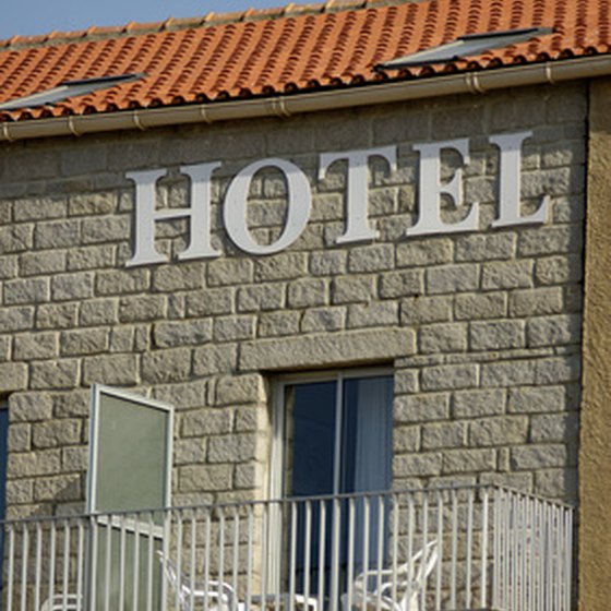 Hotel with balcony