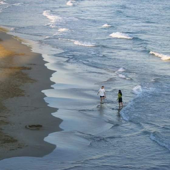 Playa del Carmen, Mexico, is home to many small, local hotels.