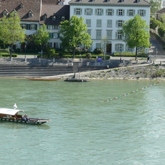 Rhine River at Basel