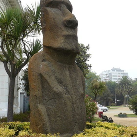 Easter Island statue